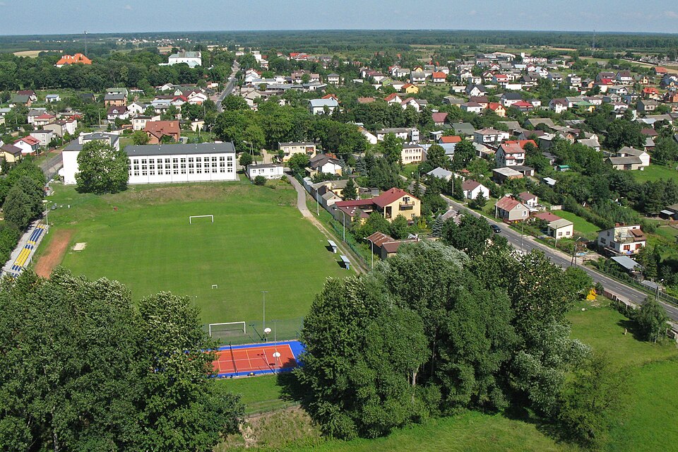 Vista aérea del estadio Ciudad de Vicente López